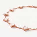 Diva's Dream Mother Of Pearl Fan 10 Motifs Necklace