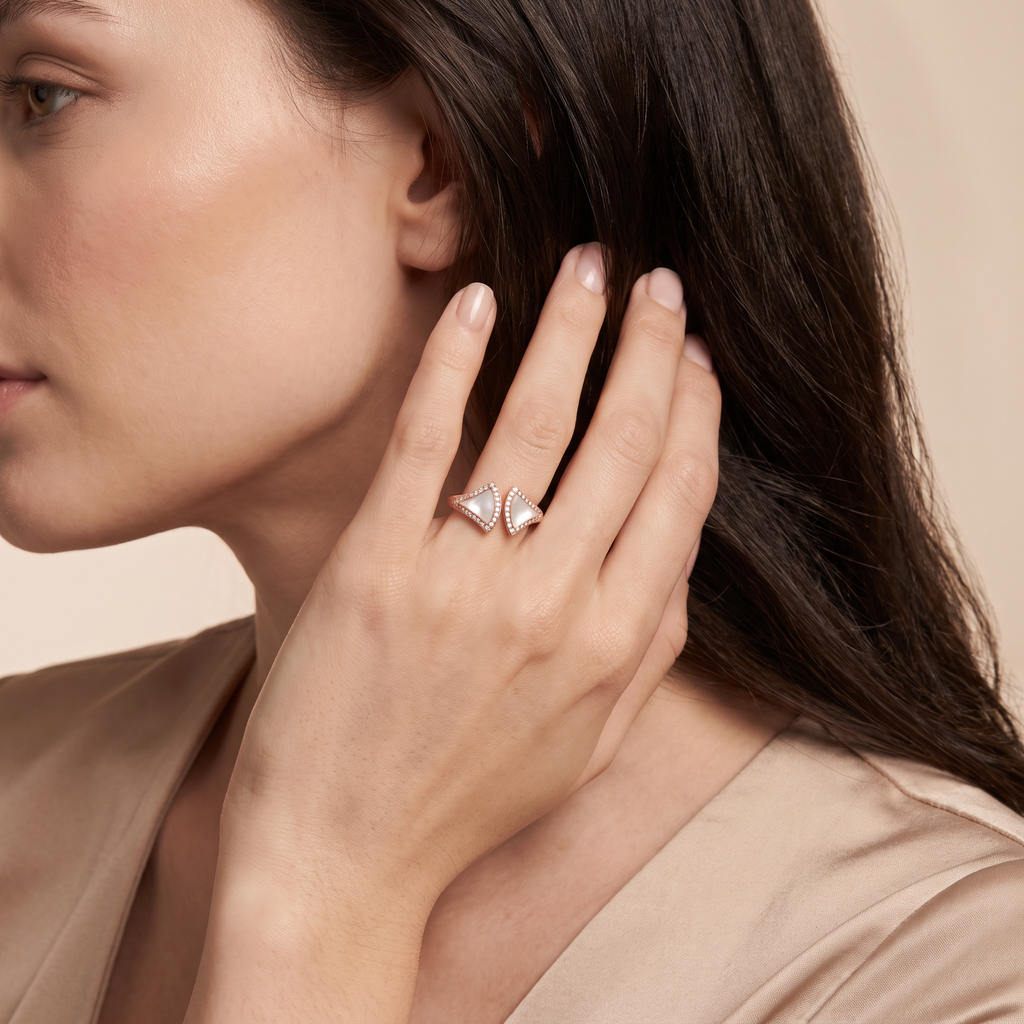 Diva's Dream Mother Of Pearl Ring