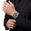 Dweller 336934 Green Dial Fluted Bezel Automatic Men's Watch