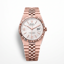 Dweller M127335 Oyster Everose gold White Dial Automatic Watch