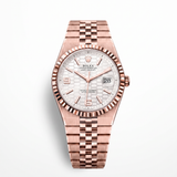 Dweller M127335 Oyster Everose gold White Dial Automatic Watch