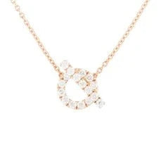 Echapee Necklace Diamond Pave Crystal Luxury Design High Quality