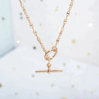 Echapee Necklace Pink Gold High Quality
