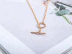 Echapee Necklace Pink Gold High Quality