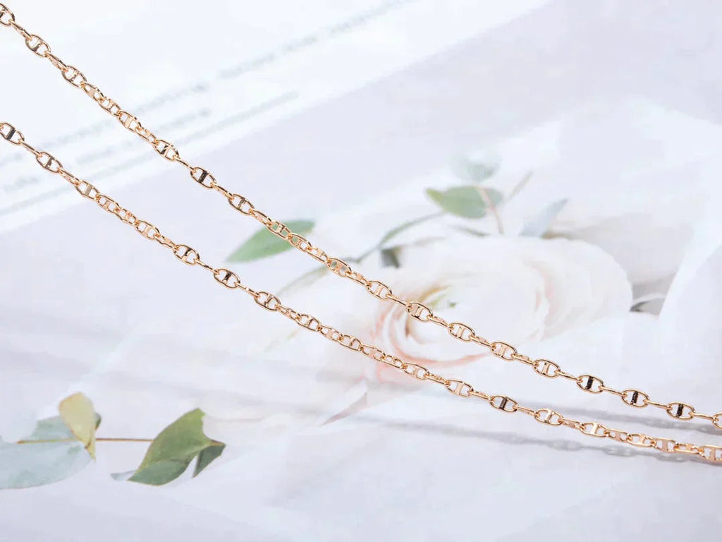 Echapee Necklace Pink Gold High Quality