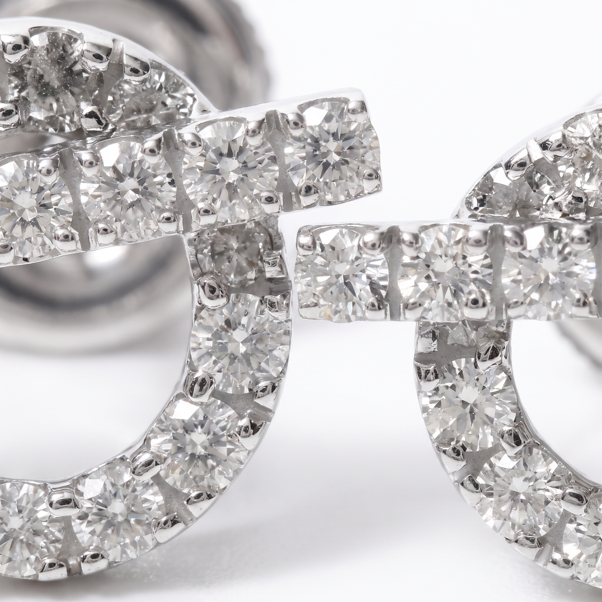 Echappee Full-Paved Mini Stud Earrings