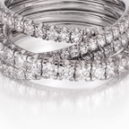 Etincelle De Pavé Ring