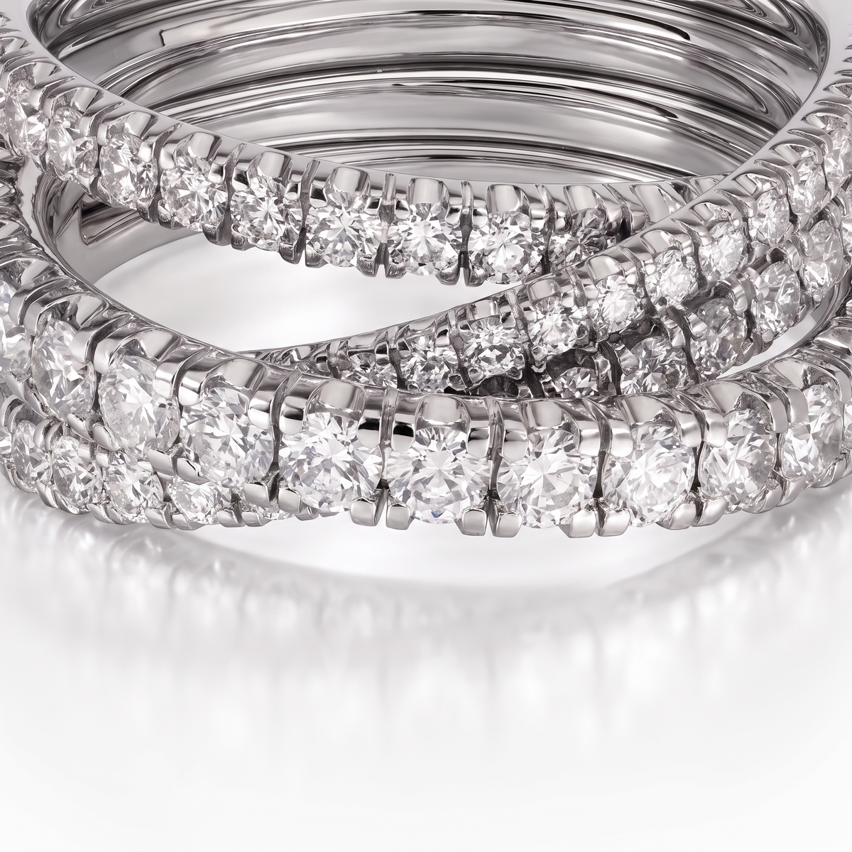 Etincelle De Pavé Ring