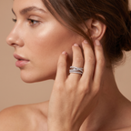 Etincelle De Pavé Ring