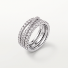 Etincelle De Pavé Ring