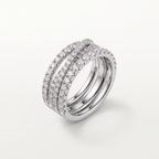 Etincelle De Pavé Ring