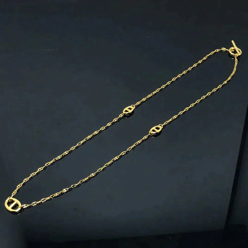 Ever Chaine Necklace Gold/Silver Long Chain High Quality