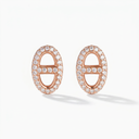 Farandole Paved Stud Earrings