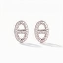 Farandole Paved Stud Earrings