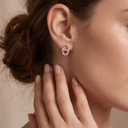 Farandole Paved Stud Earrings