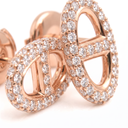 Farandole Paved Stud Earrings