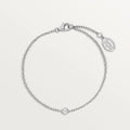 White Gold TwinkleVelvet with Crystal Dot, Mini model