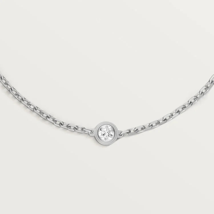 White Gold TwinkleVelvet with Crystal Dot, Mini model