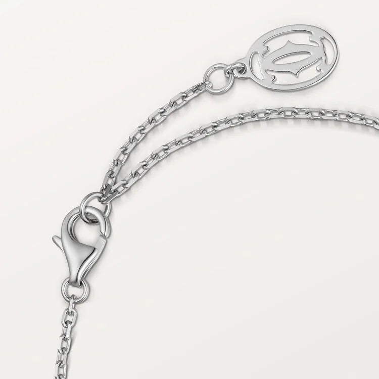 White Gold TwinkleVelvet with Crystal Dot, Mini model