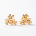Frivole 3 Flowers Mini Earrings