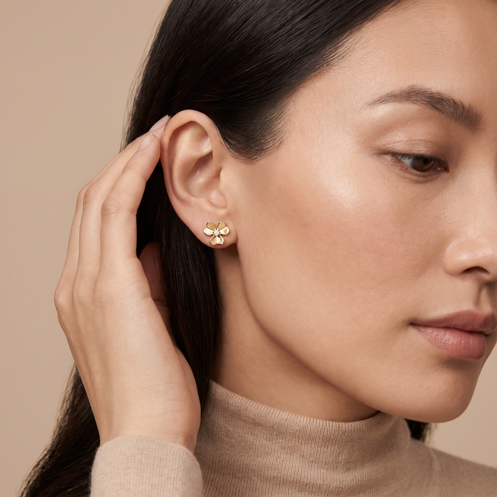 Frivole Flower Earrings