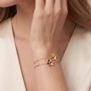 Frivole Mini Flower Color Gemstone Bracelet