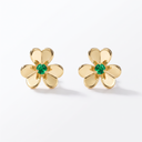 Frivole Mini Flower Gemstone Earrings