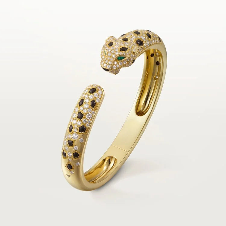 Gold Bracelet of the Panther Queen – Sparkle Touch, Medium model