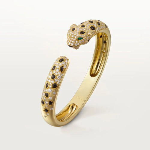 Gold Bracelet of the Panther Queen – Sparkle Touch, Medium model
