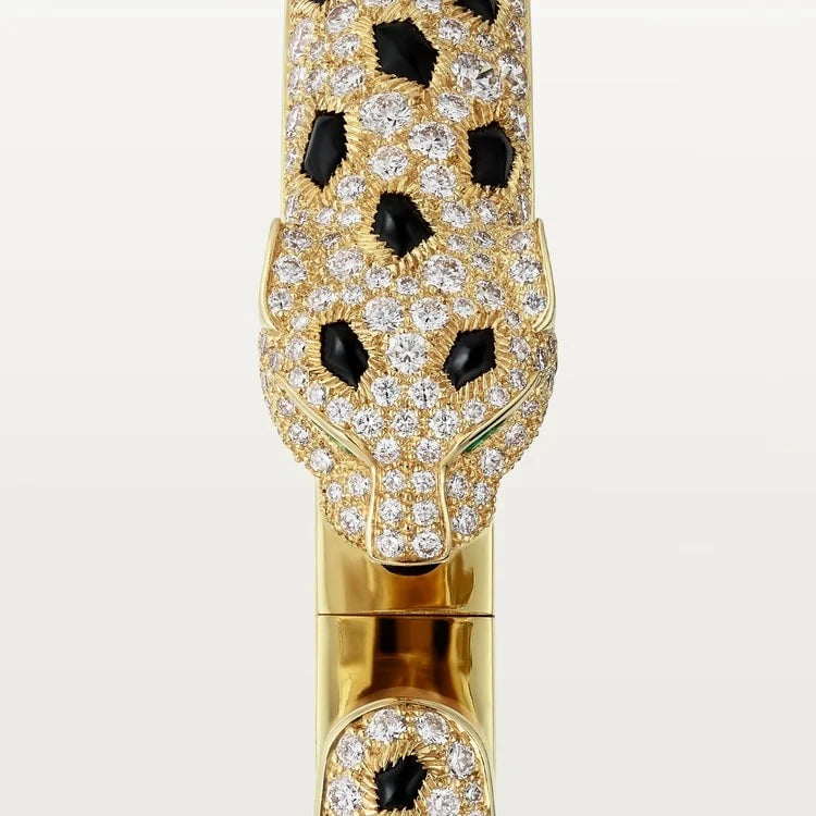Gold Bracelet of the Panther Queen – Sparkle Touch, Medium model