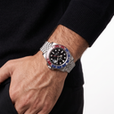 GMT-II 126710 Blue Red Pepsi Bezel Jubilee Automatic Men's Watch
