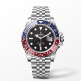 GMT-II 126710 Blue Red Pepsi Bezel Jubilee Automatic Men's Watch