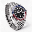 GMT-II 126710 Blue Red Pepsi Bezel Jubilee Automatic Men's Watch