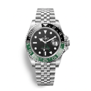 GMT- II 126720 Sprite Bezel Steel Black Dial Automatic Men's Watch