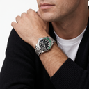 GMT- II 126720 Sprite Bezel Steel Black Dial Automatic Men's Watch