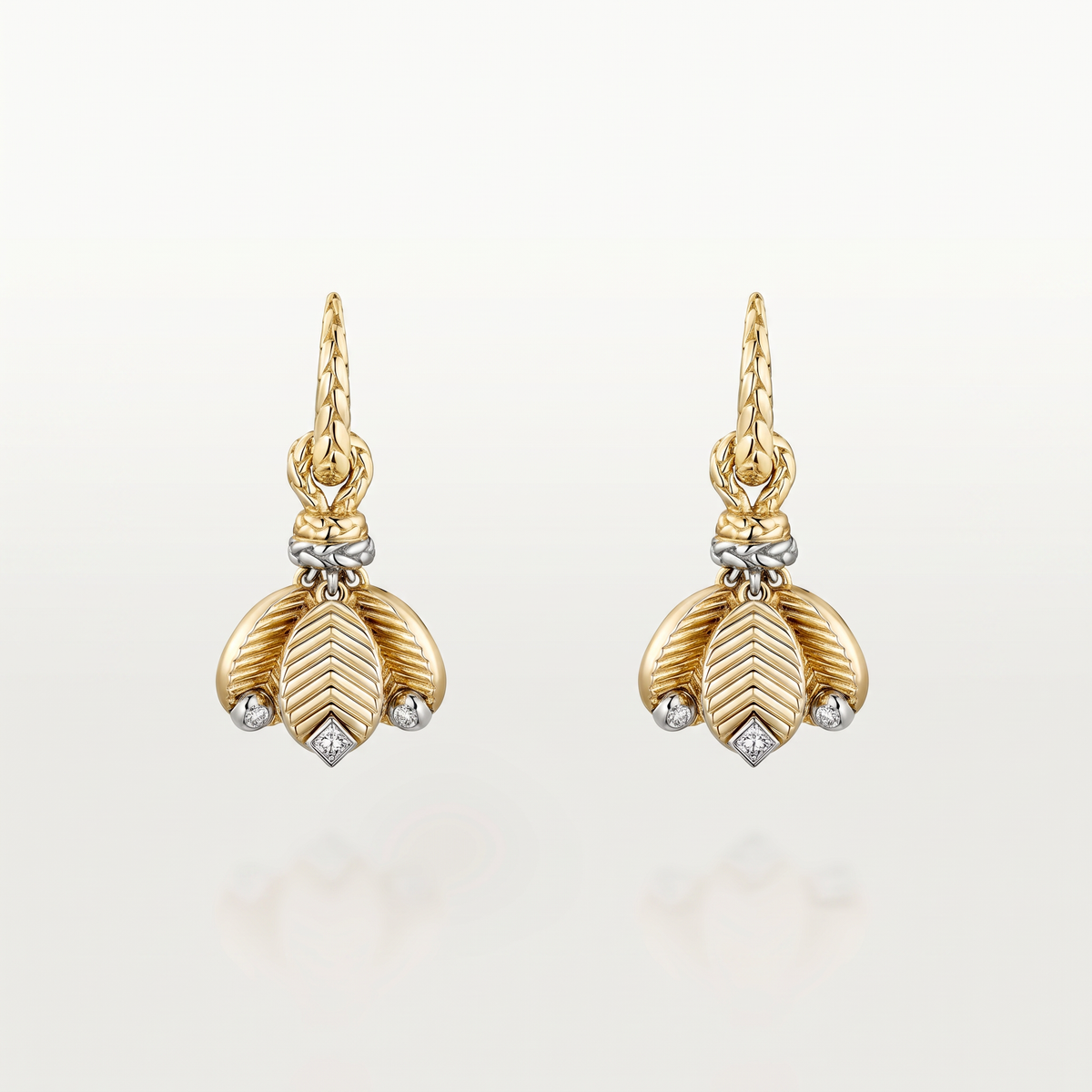 Grain De Café Drop Earrings