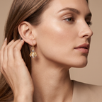 Grain De Café Drop Earrings