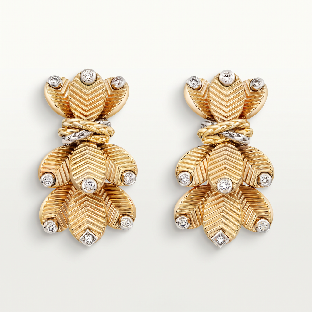 Grain De Café Stud Earrings