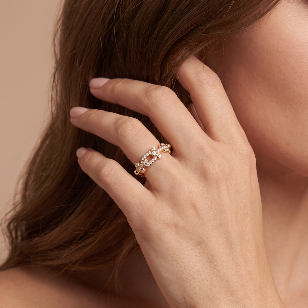 Hardwear Full-Paved Link Ring