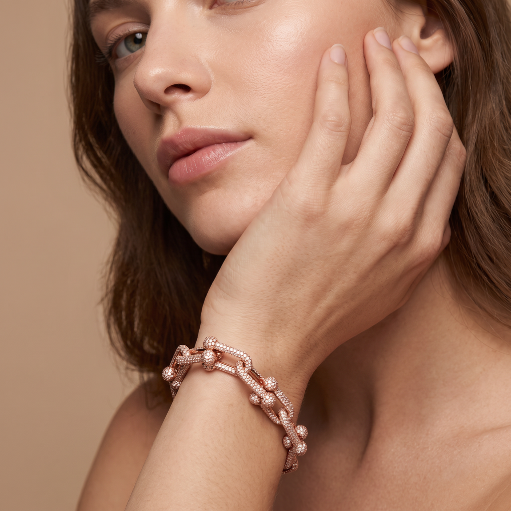 HardWear Link Full-pavé Bracelet