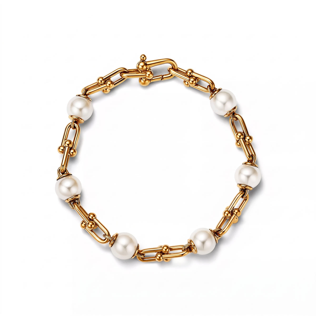 HardWear Link with Pearls Bracelet