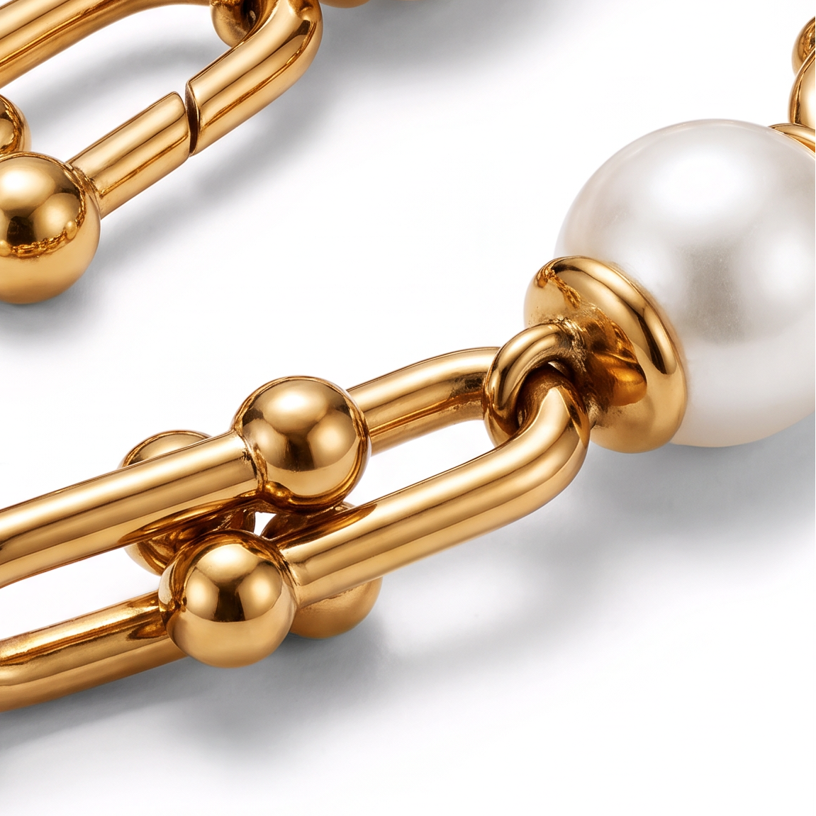 HardWear Link with Pearls Bracelet