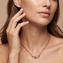 Hardwear Pavé Link Pendant Double Chain Necklace