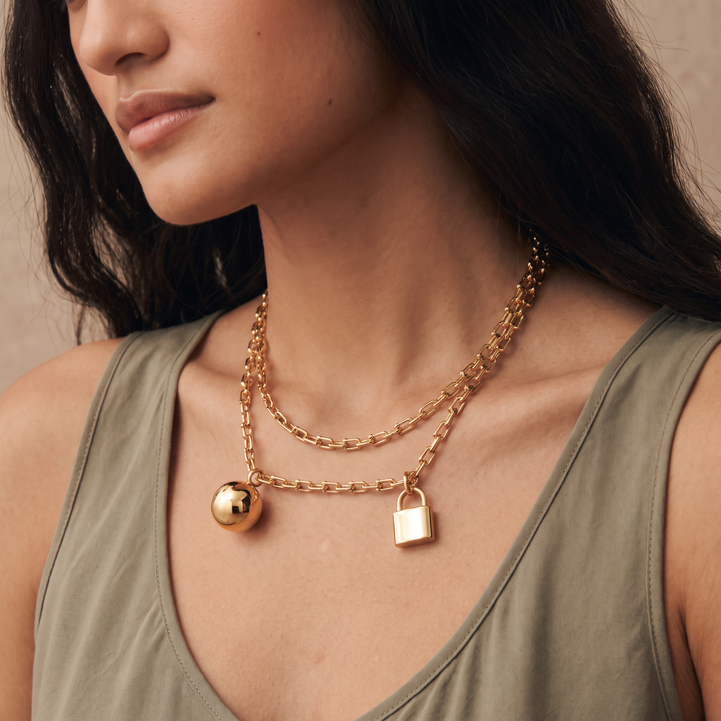 HardWear Small Wrap Lock Sphere Pendant Necklace