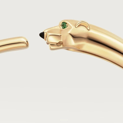 Gold Bracelet of the Panther Queen – Eye Gemstones, Small model