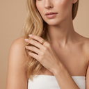 Juste Un Clou Diamond Double Row Ring
