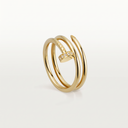 Juste Un Clou Diamond Double Row Ring