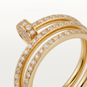 Juste Un Clou Full Diamond Double Row Ring