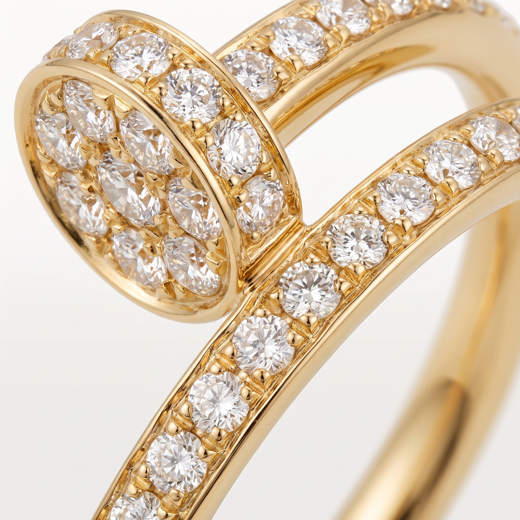 Juste Un Clou Full Diamond Ring