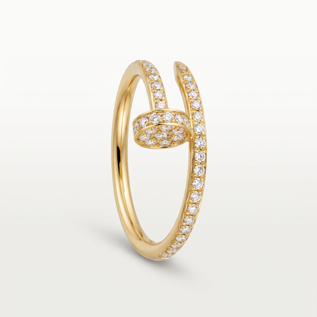 Juste Un Clou Full Diamond Ring